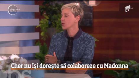 Cher nu își dorește să colaboreze cu Madonna