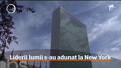 La New York este în plină desfăşurare cea de-a 73-a sesiune a Adunării Generale a ONU!