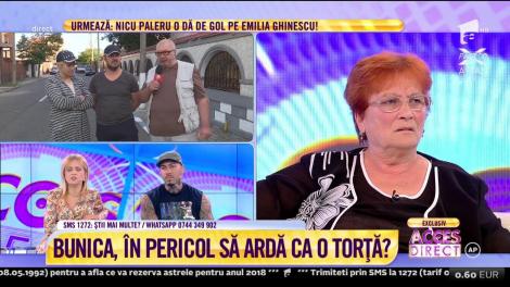 Bunica Gheorghița, ținta vie a mafioților din cartier? Presupusul bătăuș: "Doamna mi-a agresat copiii. Noi nu i-am făcut nimic"