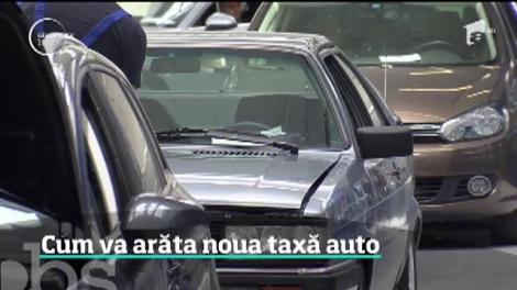 Primele informaţii despre noua taxă auto