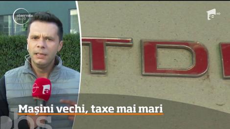 Toţi posesorii de maşini vechi vor plăti mai mult la taxa auto