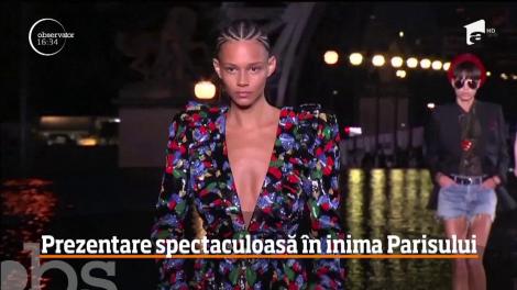 Prezentare spectaculoasă în inima Parisului