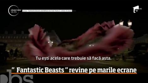 "Fantastic Beasts" revine pe marile ecrane