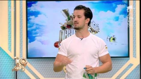 Florin Neby și Flavia ne arată cel mai simplu și eficient mod de a ne tonifia posteriorul. "Este accesoriul anului în fitness"