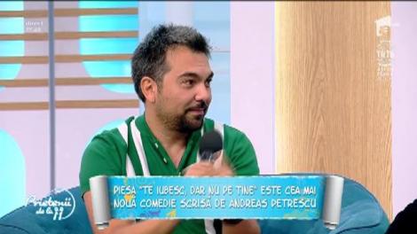 Tania Popa şi Andreas Petrescu pregătesc comedia "Te iubesc, dar nu pe tine"