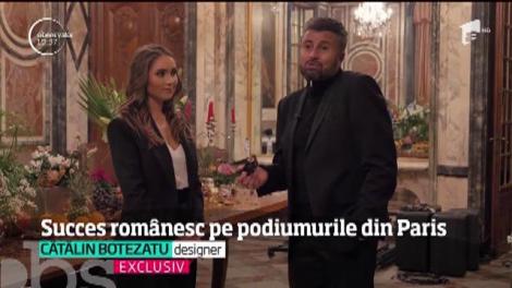 Designerii români au cucerit podiumurile de la Paris, cu ţinute şi accesorii spectaculoase