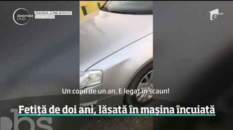 Scandal de proporții! Ce amendă uriașă au primit doi părinții care și-au lăsat copilul în mașină, timp de o jumătate de oră 