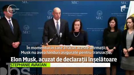 Acţiune în Justiţie după controversata postare făcută de magnatul Elon Musk în care scria că ia în calcul delistarea companiei Tesla de la Bursă
