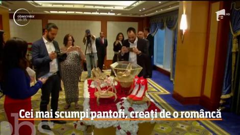 Cine este românca de 26 de ani care a reuşit să creeze cea mai scumpă pereche de pantofi din lume, de 17 milioane de dolari