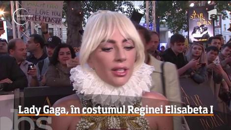 Lady Gaga, în costumul Reginei Elisabeta I