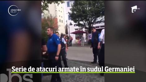 Serie de atacuri armate în sudul Germaniei