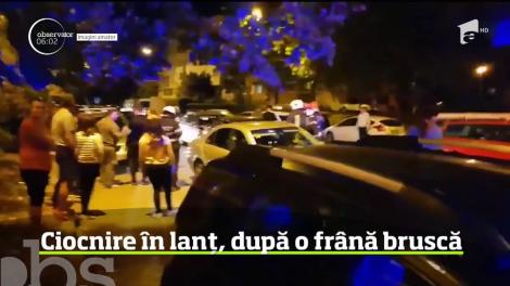 Ciocnire în lanț pe un bulevard intens circulat din Timişoara