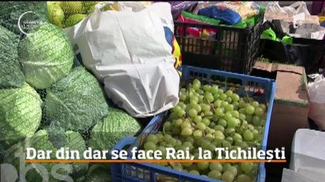 Constănţenii au donat sute de kilograme de alimente bolnavilor de lepră de la Tichileşti