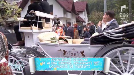 Principele Nicolae și Alina Binder, nuntă de basm la Sinaia