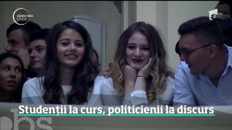 Anul universitar a început astăzi cu multe emoţii, dar cu studenţi mai puţini şi fără să avem un ministru al Educaţiei