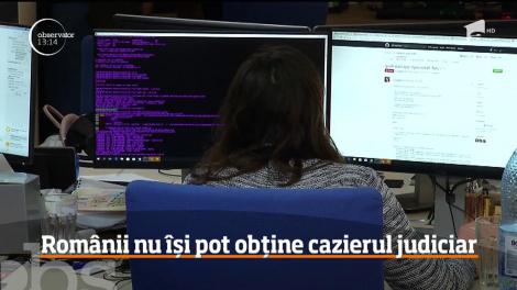 Românii nu își pot obține cazierul judiciar