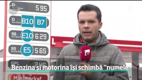 Atenţie la pompă, se schimă denumirile carburanţilor!