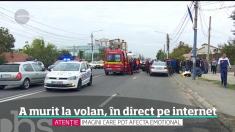 VIDEO| Un șofer a murit în timp ce făcea LIVE pe Facebook! Imaginile sunt ȘOCANTE