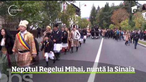 Nepotul Regelui Mihai şi aleasa inimii lui s-au căsătorit într-un cadru de poveste