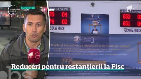 Datornicii la Fisc vor primi reduceri dacă îşi plătesc integral restanţele