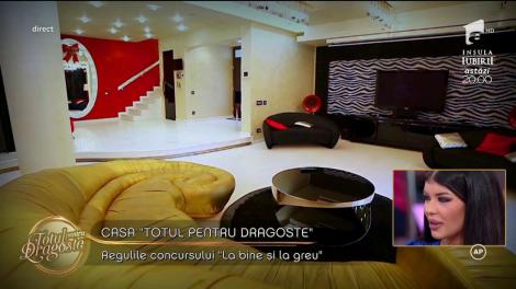Cum arată casa ”Totul pentru dragoste” și regulile concursului