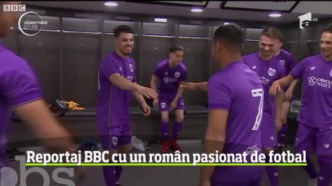 Un tânăr rom, originar din România şi stabilit în oraşul britanic Bristol, a devenit eroul unui reportaj BBC datorită pasiunii sale pentru fotbal