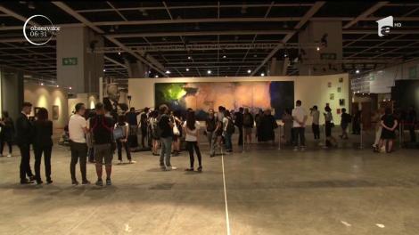 Un tablou abstract, realizat de un pictor chinez, a fost vândut cu un preţ record: 65 de milioane de dolari