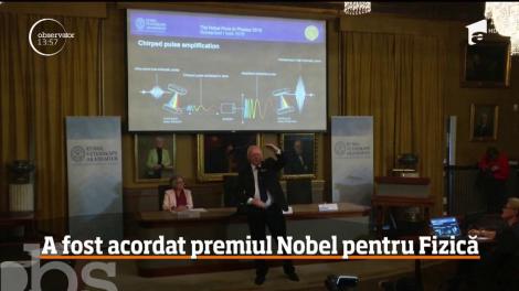 Premiul Nobel pentru Fizică a fost câştigat în urmă cu puţin timp de trei oameni de ştiinţă