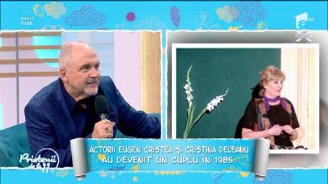 Cristina Deleanu și Eugen Cristea, împreună de 33 de ani: ”Ne-am căsătorit după 17 ani de relație”