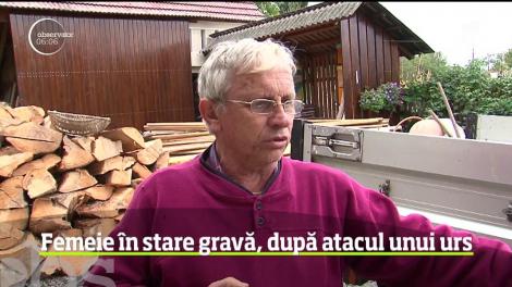 O tânără de 29 de ani se zbate între viaţă şi moarte, după ce a fost atacată de un urs
