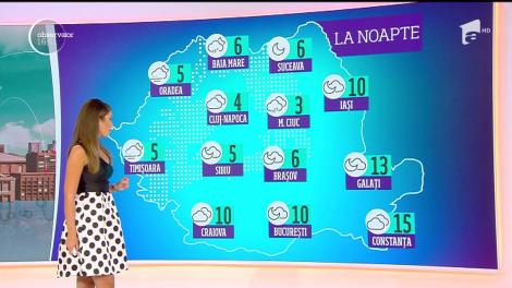 Vești proaste de la meteorologi! Cum va fi vremea în această noapte. Unde va fi cel mai FRIG și unde sunt posibile PLOI și NINSORI