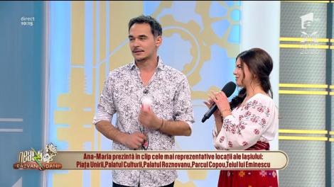 Răzvan și Ana-Maria Ababei discută în versuri: "Foaie verde de sub nuci, zi-mi fată..."