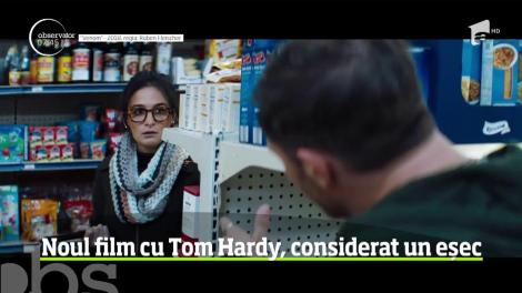 Noul film în care joacă actorul Tom Hardy a fost desfiinţat de critici
