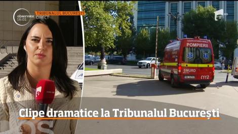 Noi detalii &icirc;n cazul bărbatului care a căzut &icirc;n gol de la etajul patru! Motivul pentru care se afla la Tribunalul București