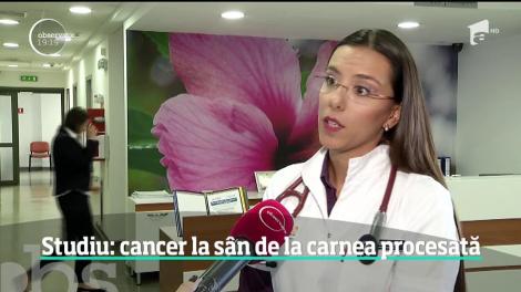 Studiu: carnea procesată creşte riscul de cancer la s&acirc;n