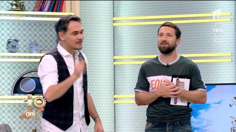 Răzvan, încrezător că își va bate colegul la tenis de masă: "Dănuțe, tu din Simona Halep nu ai decât începutul ăla de hernie de disc"