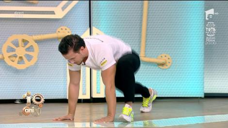 Fitness la Neatza! Exerciții de destindere cu mișcări dinamice