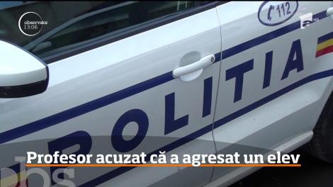 Este anchetă la un liceu din Sebeş, după ce un profesor este acuzat că a lovit un elev