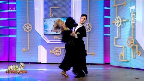 Zicoane Heler Sebastian Alin și Anca Copos, dans profesionist în platoul de la Neatza