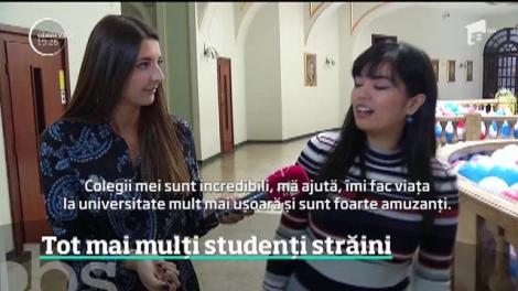 Din ce în ce mai mulţi tineri din străinătate vin să studieze în România