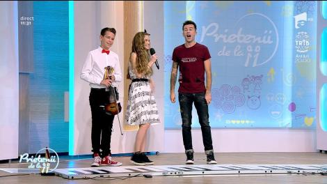Carla Herescu și Rareș Mihai Florescu, duet de excepție cu vioară și Big Piano
