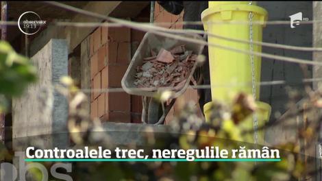 La o bere, pe șantier