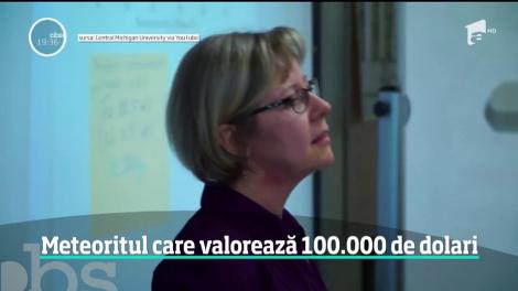 Descoperire şocantă a unei românce: o piatră pe care un american o folosea de 18 ani ca piedică de uşă s-a dovedit a fi un meteorit. Valoarea lui e uriaşă