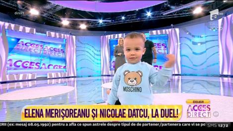 NEBUNIE la „Acces Direct"! Copiii lui Alex Velea au dansat și au cucerit platoul emisiunii