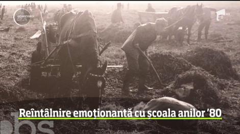 Reîntâlnire emoţionantă cu şcoala anilor '80