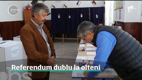 Un referendum paralel se desfăşoară în Olt!