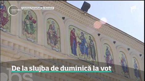 De la slujbă de duminică la vot! O secţie amenajată într-o mănăstire din Neamţ deţine recordul naţional