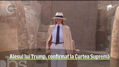 Alesul lui Trump, confirmat în funcţia de judecător al Curţii Supreme