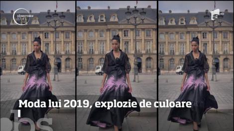 Sezonul primăvară-vară 2019 va fi unul plin de culoare