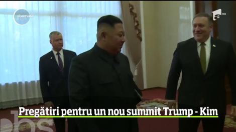 Statele Unite şi Coreea de Nord vor începe, cât mai repede, pregătirile pentru o nouă întâlnire între Donald Trump şi Kim Jong Un